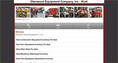 Desktop Screenshot of m.glenwoodequip.com