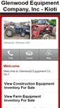 Mobile Screenshot of m.glenwoodequip.com